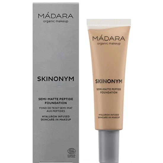 Mádara MAKEUP Skinonym Matt hatású alapozó peptidekkel - 55 Clay 30ml