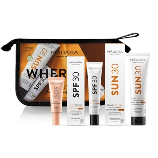 Mádara WHEREVER SPF30 Fényvédő Szett
