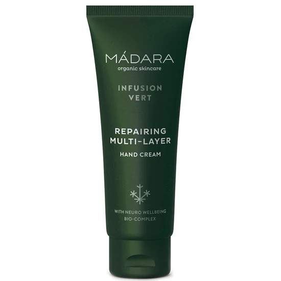 Organic Harmony Mádara INFUSION VERT Többrétegű intenzív kézkrém 75ml