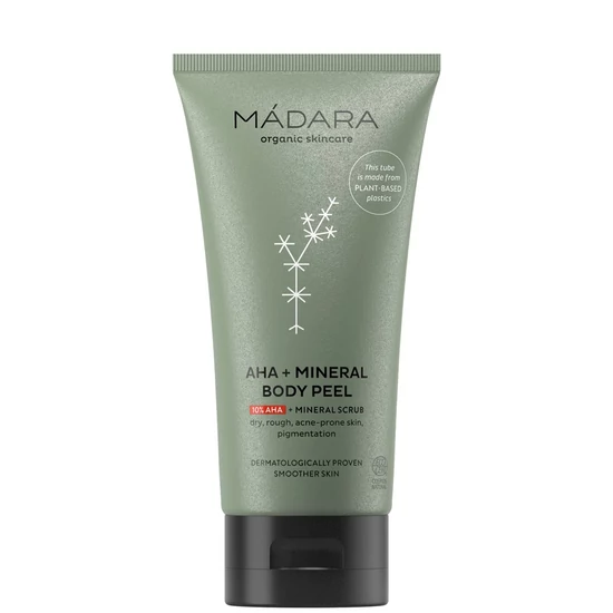 Mádara AHA+ÁSVÁNY test peeling és radír 175ml