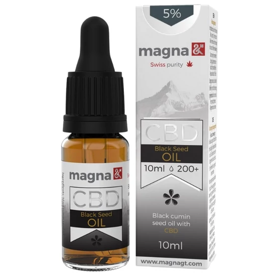 Magna GT 5% CBD kivonat (500mg) fekete köménymagolajban 10ml