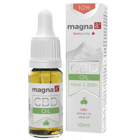 Magna GT 10% CBD kivonat (1000mg) olíva olajban 10ml