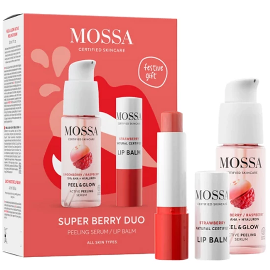 Mossa Glow to Kiss hámlasztó és ajakápoló duó