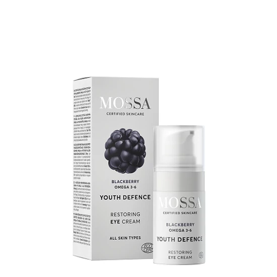 Mossa Youth Defence Regeneráló szemkörnyékápoló szederrel 15ml