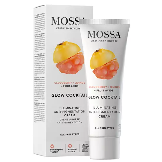 Mossa Glow Coctail Bőrmegújító krém gyümölcs savakkal 50ml