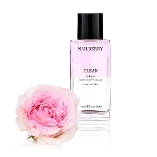 Nailberry Clean - Kétfázisú Aha Savas Körömlakk Lemosó 100ml