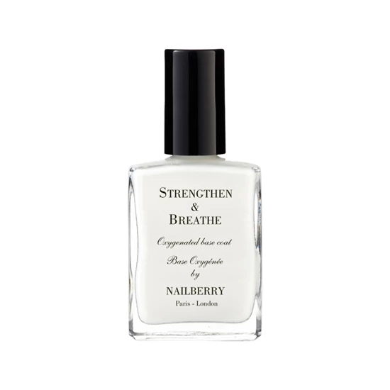 Nailberry Strengthen &amp; Breathe - Oxygenated Base Coat And Nail Strengthener 15ml