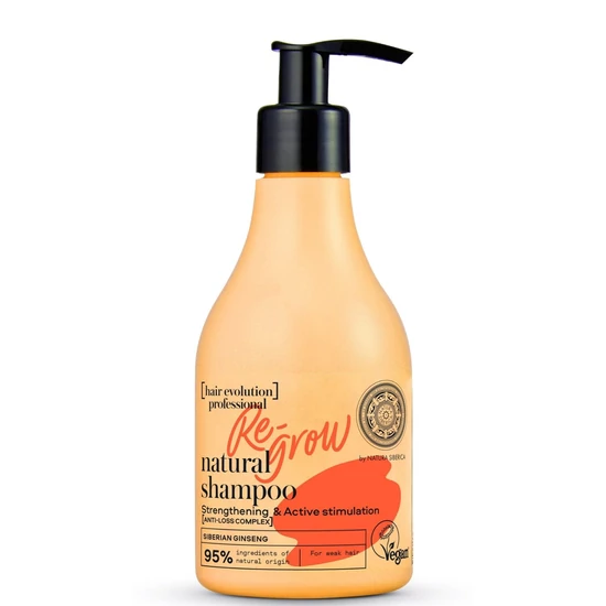 Natura Siberica Hair Evolution Professional Re-grow természetes sampon 245ml