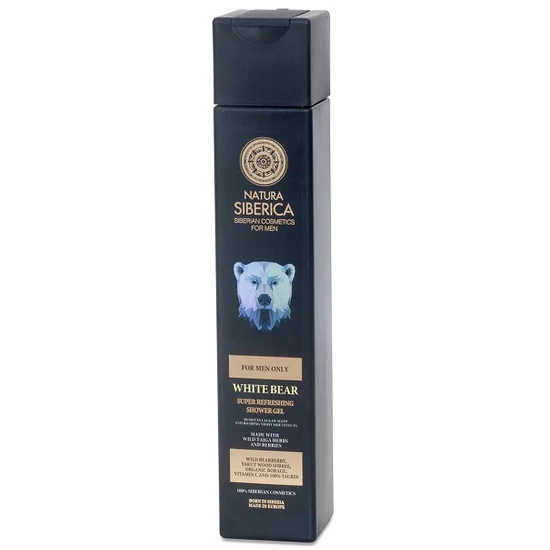 Natura Siberica Frissítő tusfürdő férfiaknak 250ml