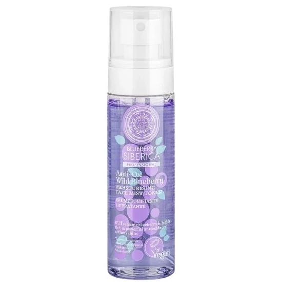 Natura Siberica Blueberry Siberica Anti-Ox Vad Áfonya Hidratáló tonizáló arcpermet 100ml