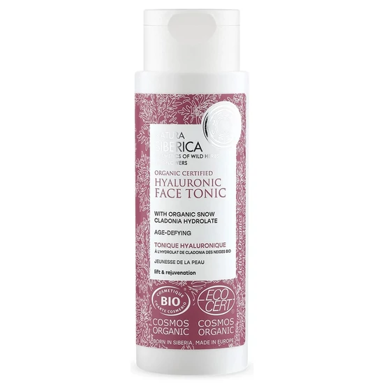 Natura Siberica Virágvízalapú bio arctonik hialuronsavval érett bőrre 150ml