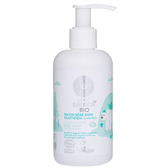 Natura Siberica Little Siberica Bio folyékony babaszappan 250ml