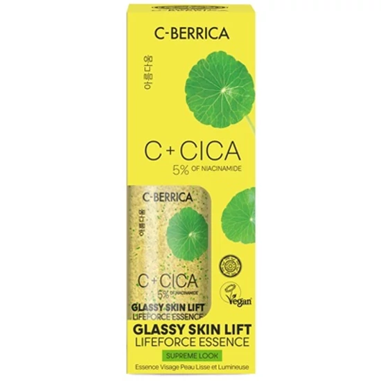 Natura Siberica C-Berrica C + CICA „Glassy skin lift” vitalizáló esszencia niacinamiddal 50ml
