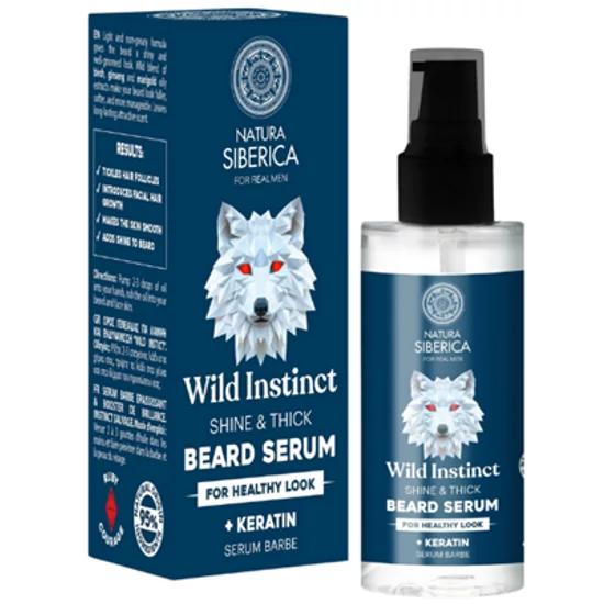 Natura Siberica FOR MEN „Wild Instinct” Szakállszérum férfiaknak 50ml