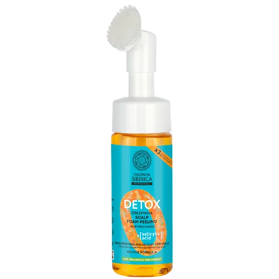 Natura Siberica Oblepikha Detox homoktövis fejbőrhámlasztó hab 150ml