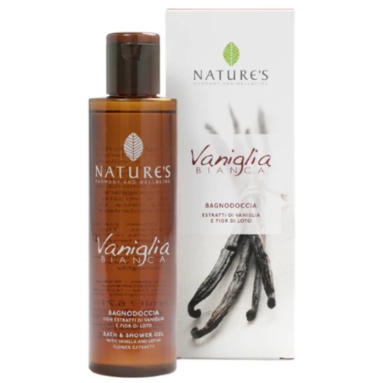 Nature's Hab- és tusfürdő gél vaníliával és lótuszvirággal 200ml