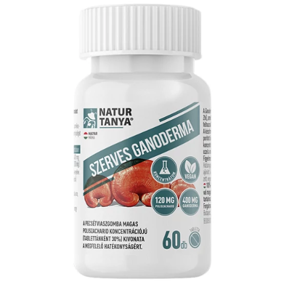 Natur Tanya Szerves Ganoderma (Pecsétviaszgomba) 60 kapszula