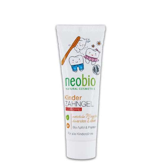 Neobio Fluoridmentes gyermekfogkrém 50ml
