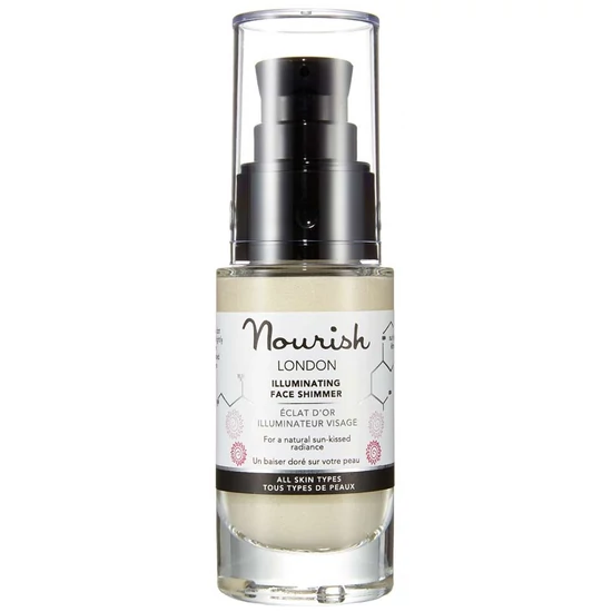 Organic Harmony Nourish Golden Glow Csillámló hidratáló arckrém 30ml