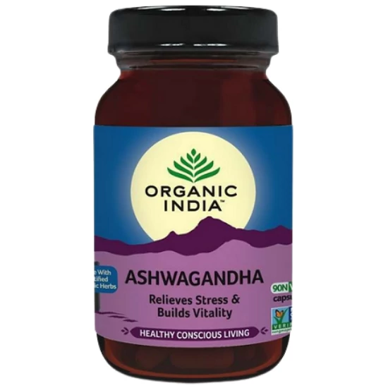 Organic India Bio Ashwagandha kapszula 90db