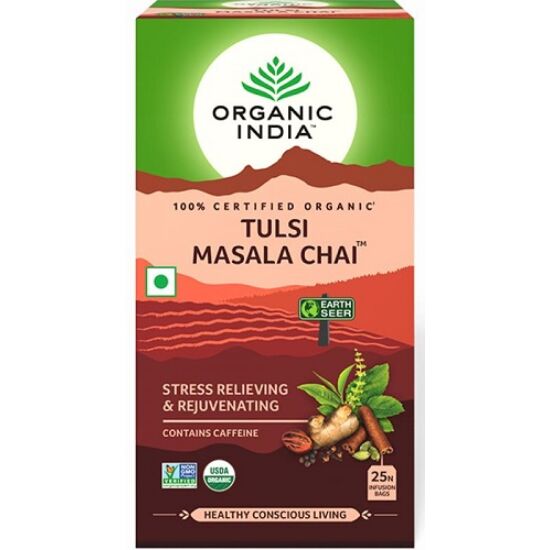 Organic India Bio Tulsi filteres tea - Masala Chai 25 filter