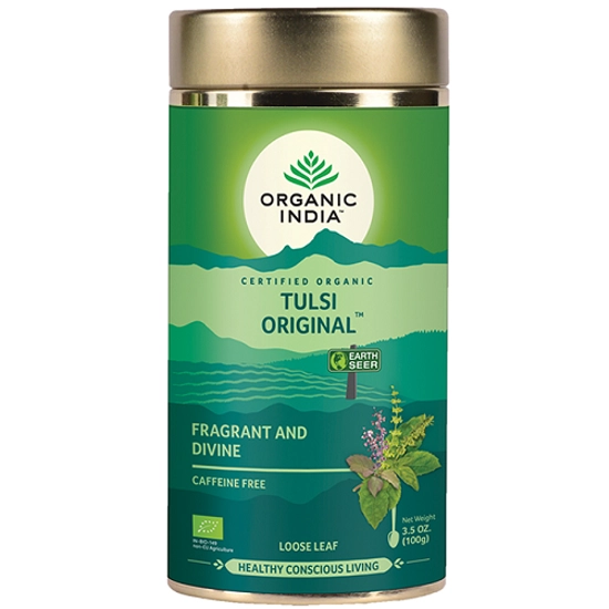 Organic India Bio Tulsi szálas tea - Tulsi Original 100g