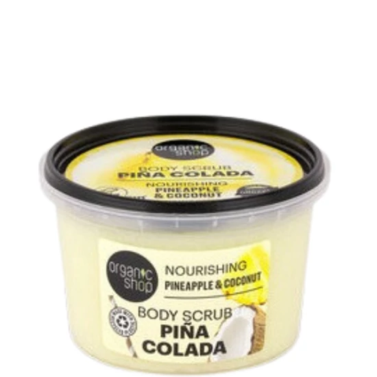 Organic Shop Testradír tápláló - ananász és kókusz 250ml