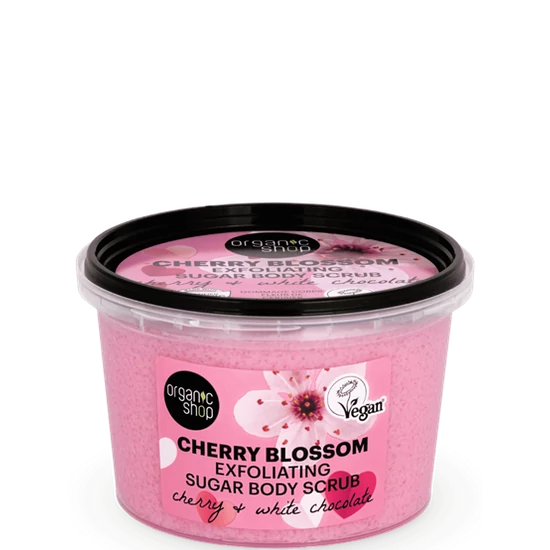 Organic Shop Testradír - cseresznye és fehér csokoládé 250ml