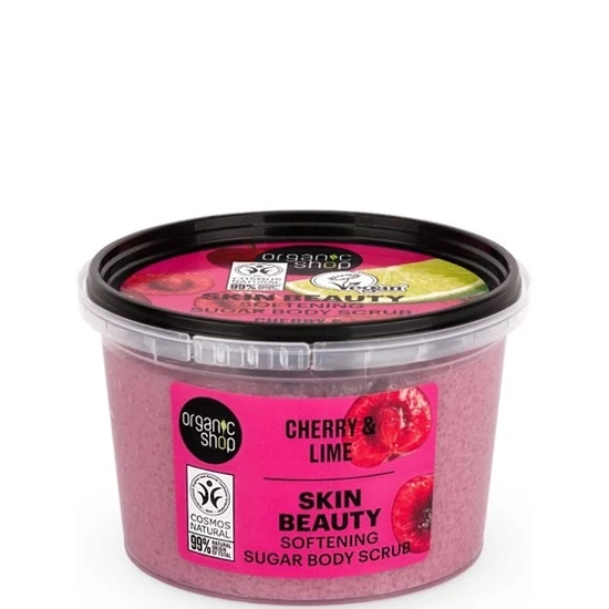 Organic Shop Testradír - Puhító -  cseresznyével lime 250ml