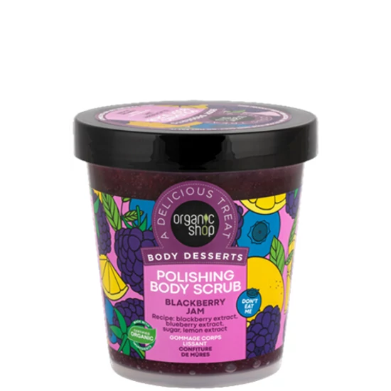 Organic Shop Testradír - &quot;Szederdzsem&quot; 450ml