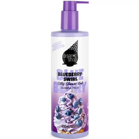 Organic Shop Tusfürdő gél - Áfonyás csavart fagyi - Selymes 400ml