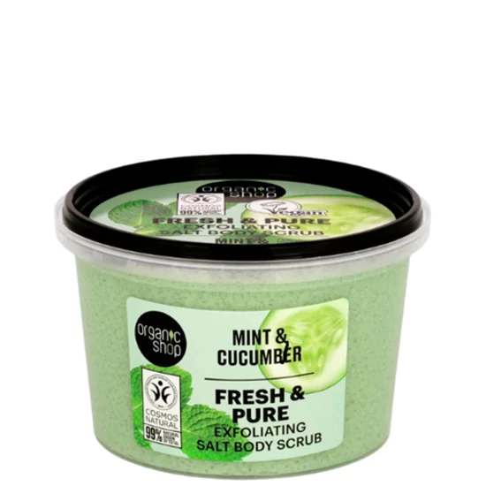 Organic Shop Testradír-Hámlasztó - mentával és uborkával 250ml