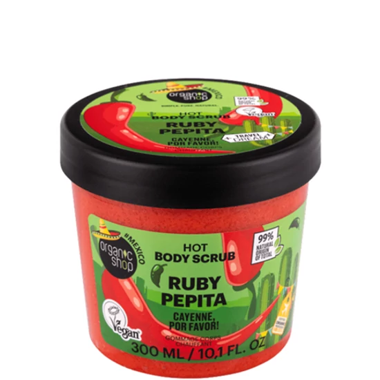Organic Shop Testradír - &quot;Ruby Pepita&quot; - Cayenne borssal 300ml
