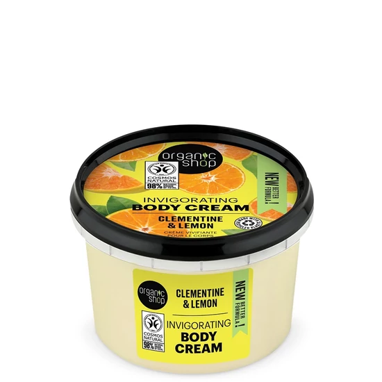 Organic Shop Testápolókrém - mandarin és citrom 250ml