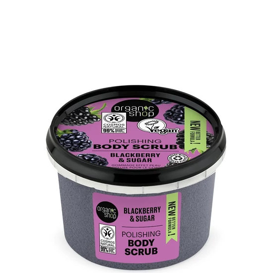 Organic Shop Testradír Polishing - szeder és cukor 250ml