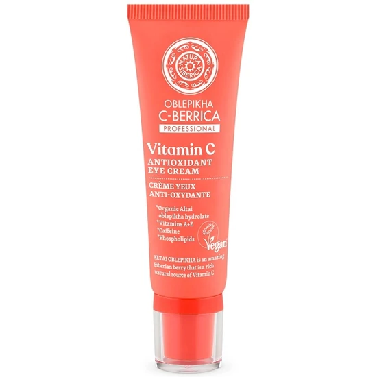 Natura Siberica Oblepikha C-Berrica Antioxidáns szemkörnyékápoló krém C-vitaminnal 30ml