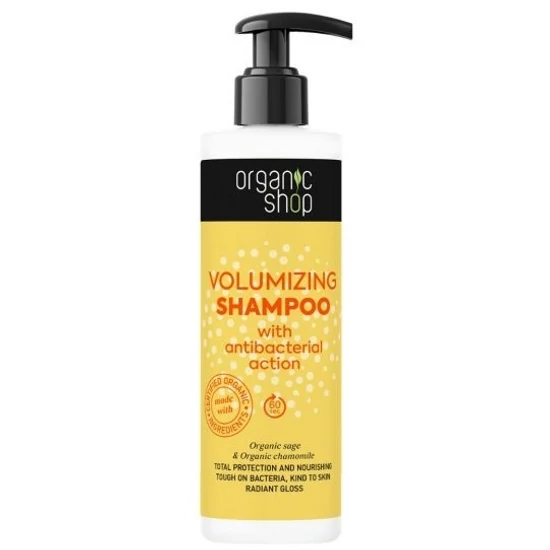 Organic Shop Dúsító sampon bio zsályával  és bio kamillával 280ml