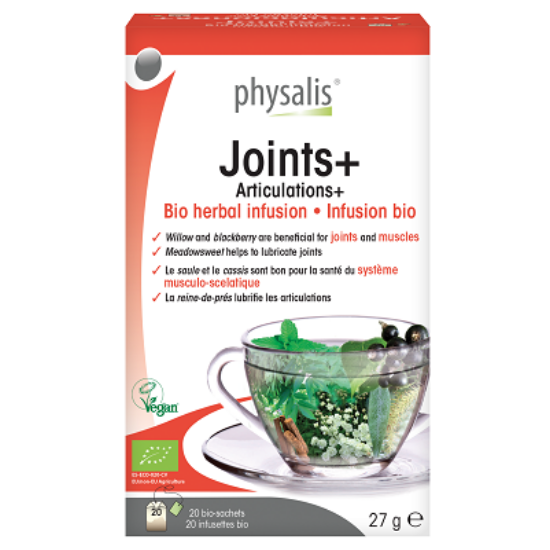 Physalis Bio Gyógynövényes tea - Joints+, 20 filter x 1,35g (27g)