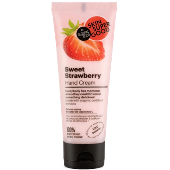 Skin Super Good kézkrém - Sweet Strawberry 75ml