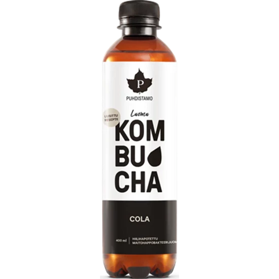 Puhdistamo Bio kombucha ital - Cola ízű 400ml