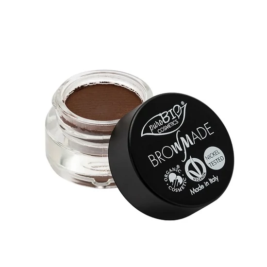 PuroBIO Szemöldökszín-kiemelő krém 02 - Warm Brown 4ml