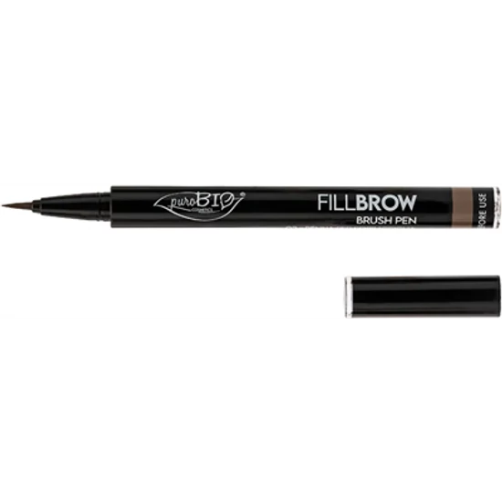 PuroBIO FILLBROW Szemöldök-kiemelő ecsettoll - 02 világosbarna 0,7ml