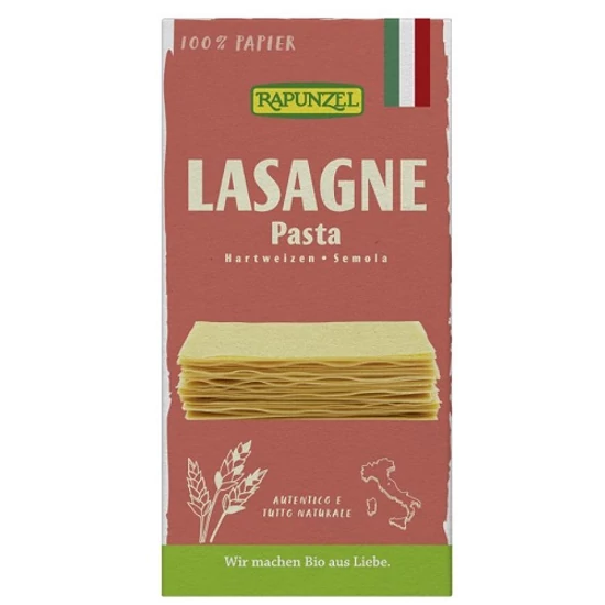 Rapunzel Lasagne durum fehér - bio, vegán 250g