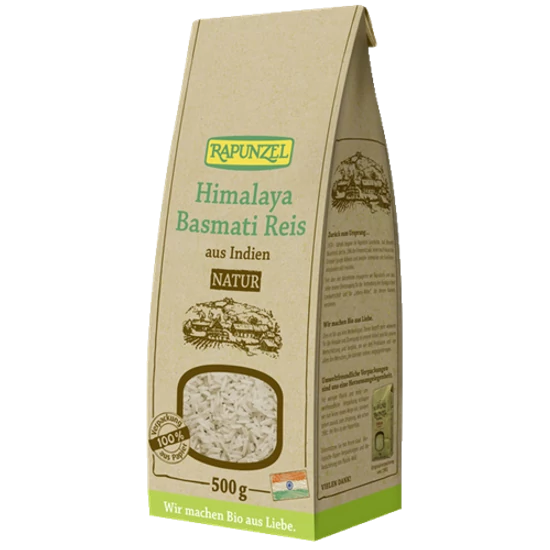 Rapunzel Basmati rizs Himalaya, natur - bio 500g