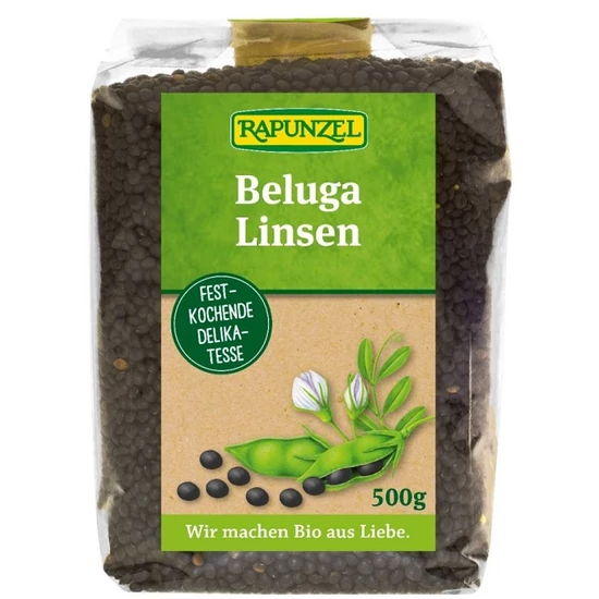 Rapunzel Beluga (fekete) lencse - bio 500g