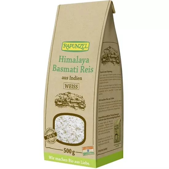 Rapunzel Basmati rizs Himalaya, fehér - bio 500g