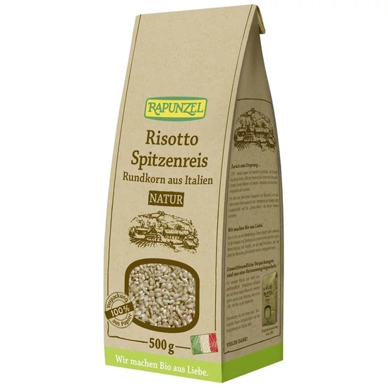 Rapunzel Rizotto rizs fehér - bio, vegán 500g