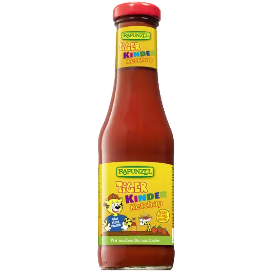 Rapunzel Tigris ketchup gyerekeknek - bio, gluténmentes, vegán 450ml