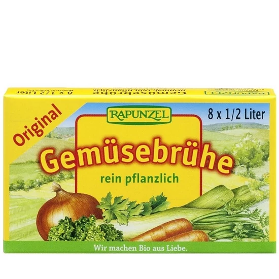 Rapunzel Zöldségleveskocka eredeti - bio, vegán 84g