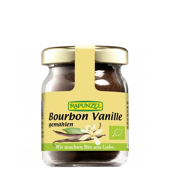 Rapunzel Bourbon vaníliapor üveges - bio, vegán 15g
